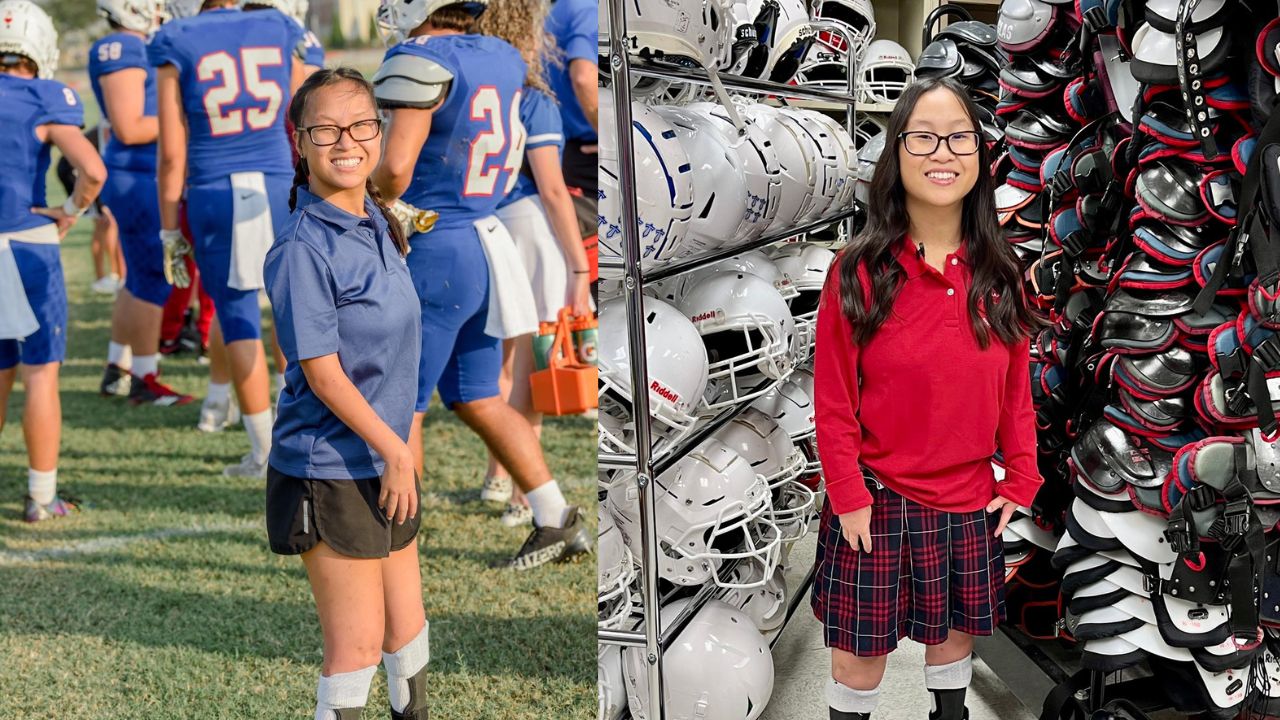 16Y/O Texas Girl Born With Rare Disorder Who Has Dreams of Coaching in the NFL Shines Bright in the Shrine Bowl