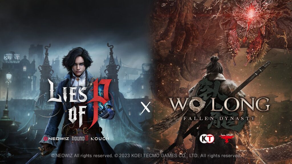 lies of p x wo long collab poster