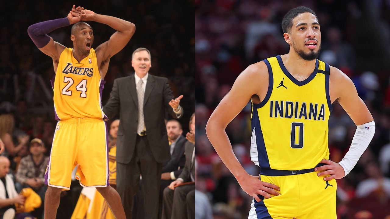 "That's Crazy": Tyrese Haliburton Finds Out His Self Alley-Oop Pass Mimicked Kobe Bryant's From the Same Court 12-Years-Ago
