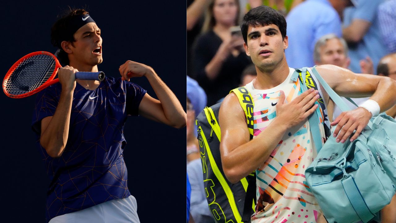 Taylor Fritz Not as valuable as injured Carlos Alcaraz