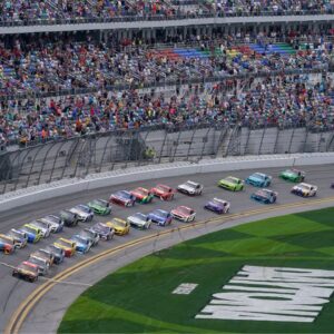 The 2021 Daytona 500 goes green Sunday, Feb. 14, 2021, from Daytona International Speedway. Daytona 500 Green Flag 2021