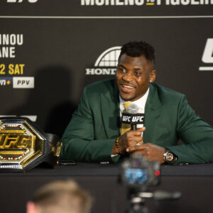 “Heartbreaking”: Francis Ngannou Dedicates Fight to Late Son Kobe With Touching Gesture, Reduces Fans To Tears