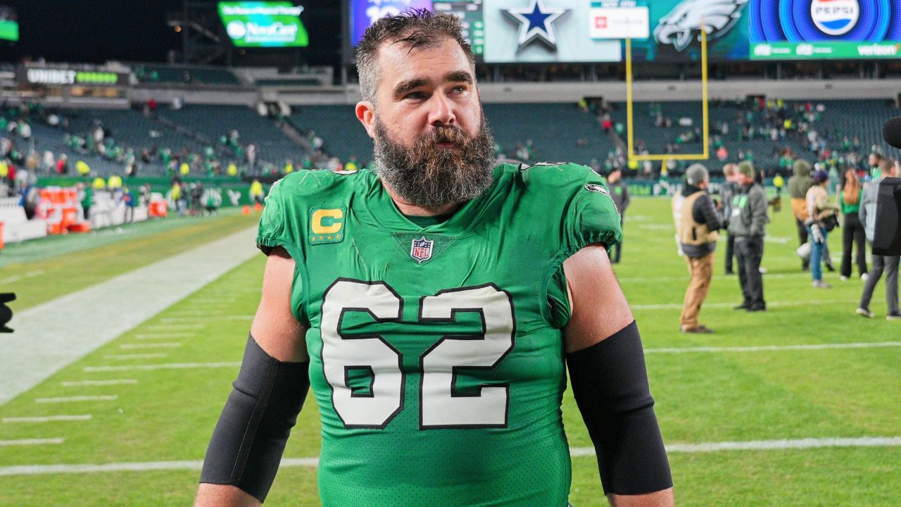 Jason Kelce Reveals Giving Up Running Back Dreams in High School: “I Average 9.8 Yards a Carry”