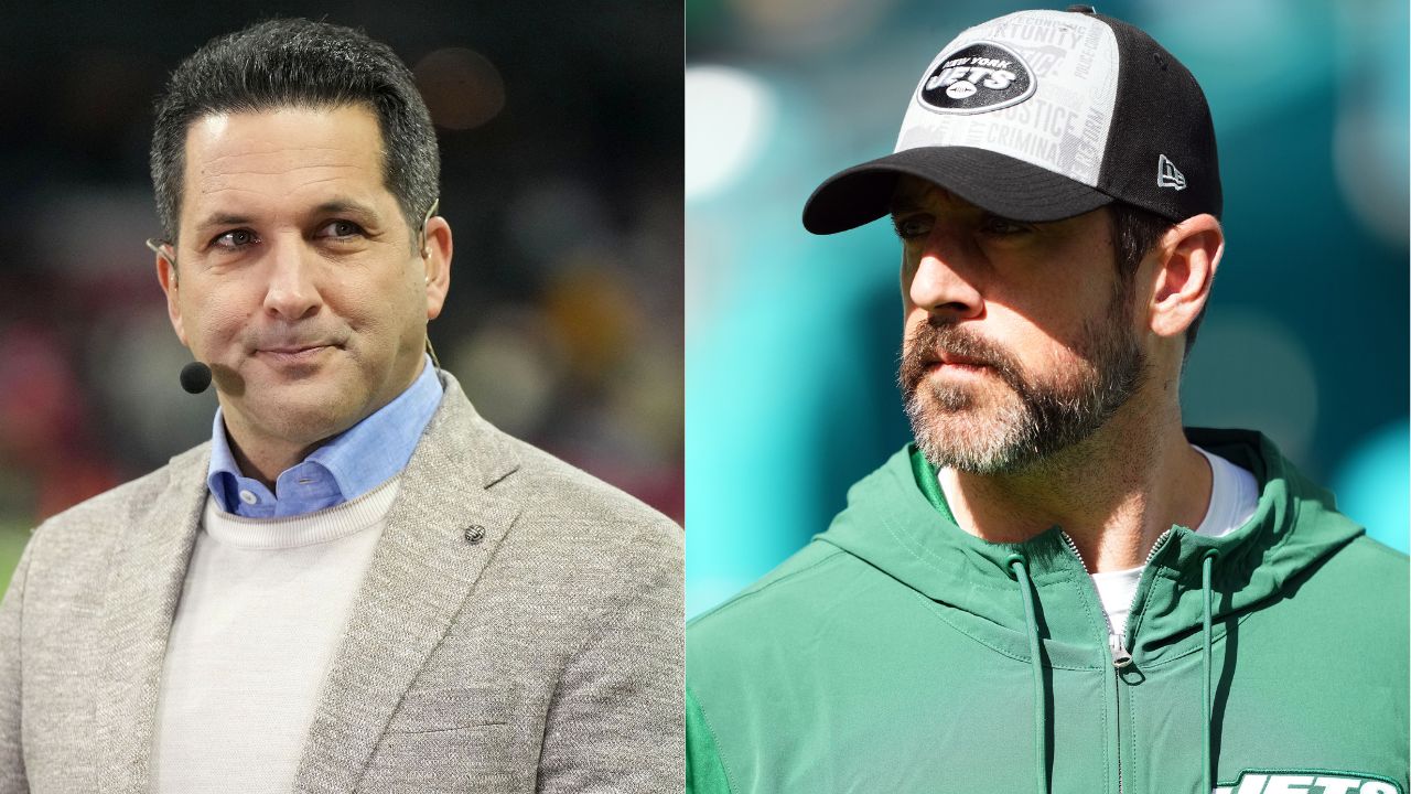 Aaron Rodgers' New & Improved O-Line Gives New York Free Pass in NFL Draft, Says Adam Schefter