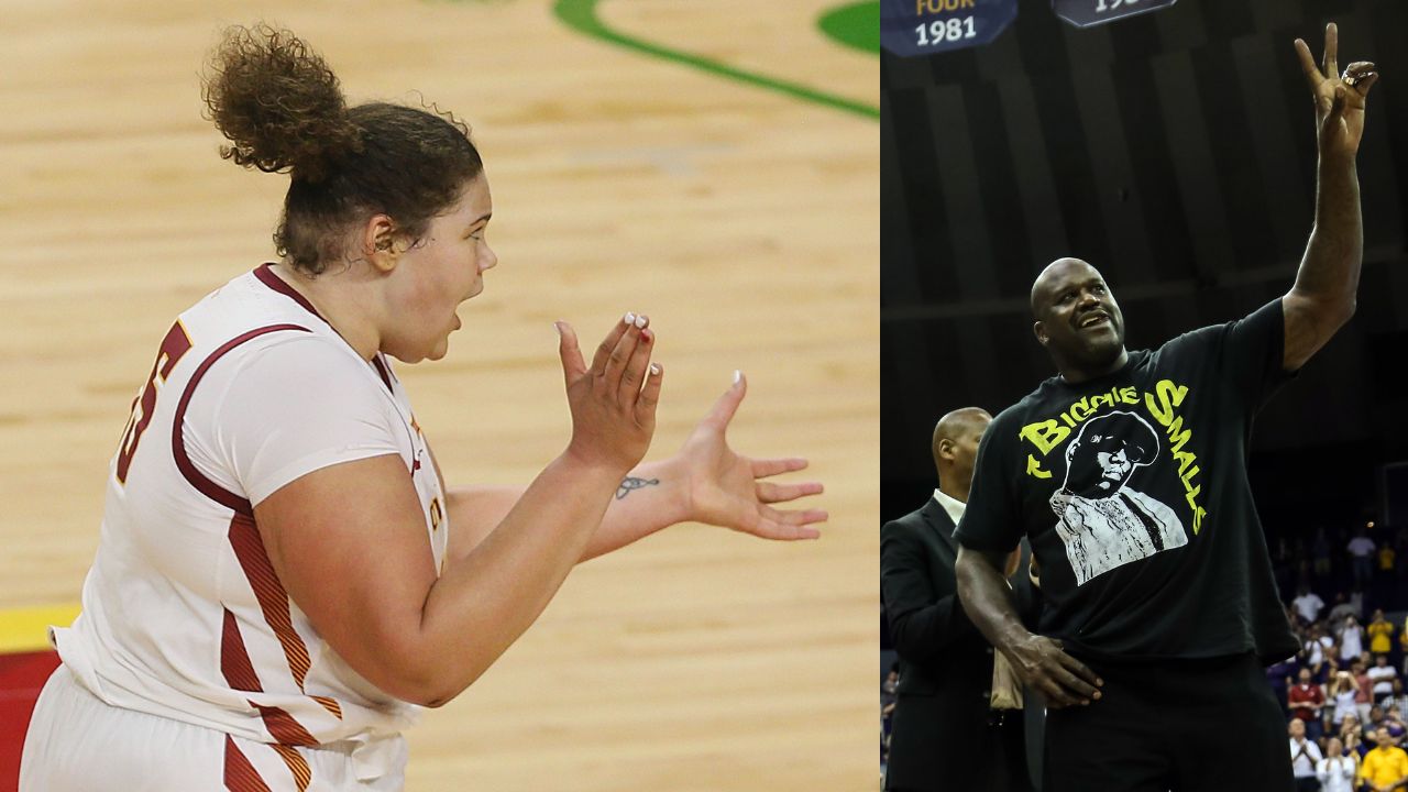 Shaquille O’Neal Shows Love to Iowa State’s Audi Crooks After Historic Comeback vs Maryland