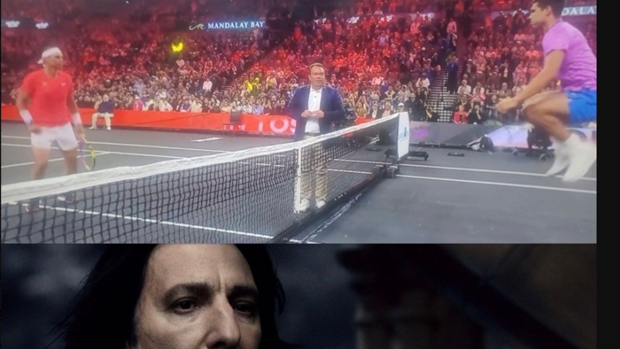 Netflix Slam 2024: Carlos Alcaraz Imitates Rafael Nadal Routine