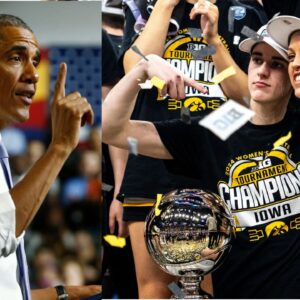 President Obama Predicts Catlin Clark's Hawkeyes to Lose in the Finals in His March Madness Bracket