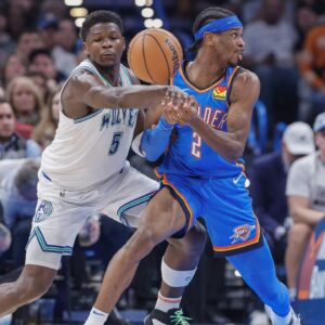 "I Expect Him To Think That": Shai Gilgeous-Alexander Refuses To Go At Anthony Edwards For Believing He's The Best