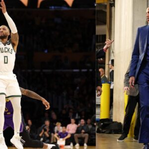 “You’ve Put in the Long Hours”: Damian Lillard Becomes 4th All-Time in 3-Pointers Made, Gets Congratulated by Reggie Miller