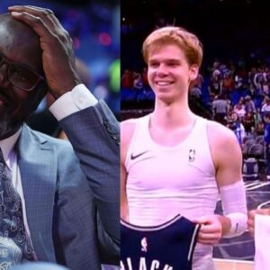 Despite Orlando Magic Deleting Post, Shaquille O'Neal Can't Get Enough of Gradey Dick and Anthony Black's Suggestive Jersey Swap