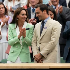 Father of Roger Federer British Lookalike, Tom White Who Works for Kate Middleton Makes Hilarious Admission About Son