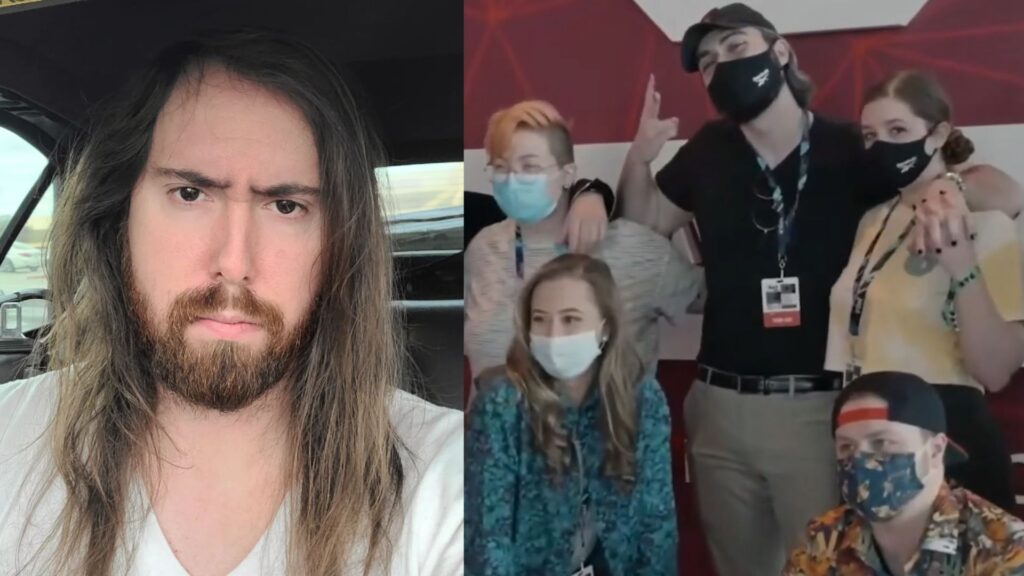 Asmongold's take on wearing masks in conventions considered unacceptable by his fans