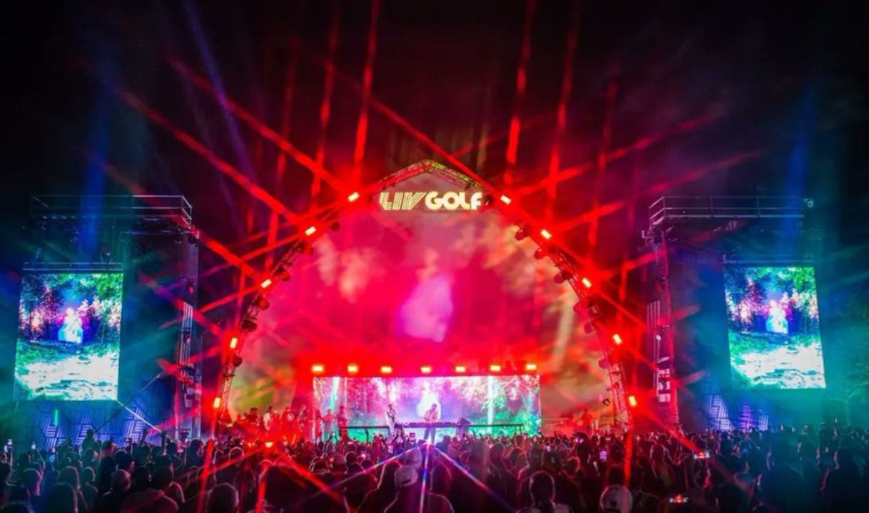 LIV Golf concerts