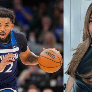 Karl-Anthony Towns’ Beau Jordyn Woods Rocks $97,069 Patek Phillipe Courtside While Cheering On Timberwolvesq