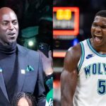 "88 Mike Sh*t": Kevin Garnett Is In Awe Of Anthony Edwards' Game Winning Block As He Compares Him To Michael Jordan