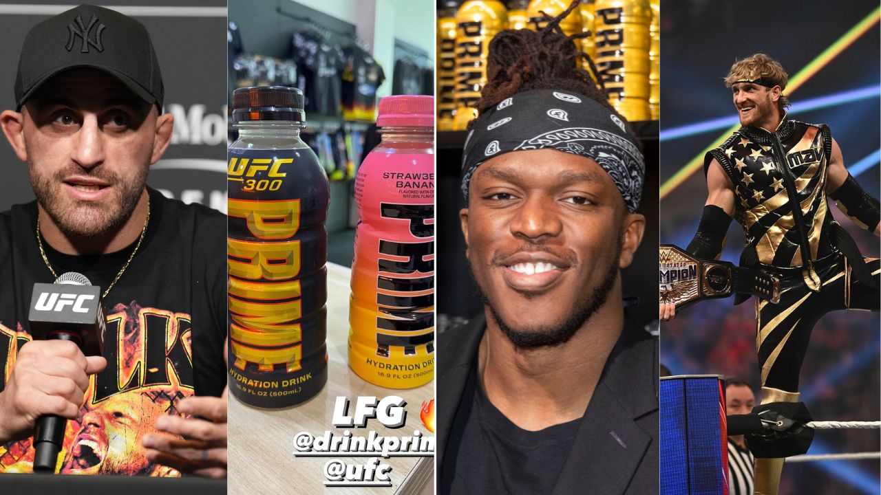 UFC 300: Alexander Volkanovski Builds Hype for Special Edition Prime by Logan Paul and KSI