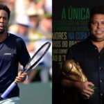 "No Problem With Tickets": Fans React To Gael Monfils Meeting Up With Soccer Legend Ronaldo Nazario at Miami Open 2024