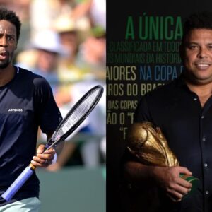 "No Problem With Tickets": Fans React To Gael Monfils Meeting Up With Soccer Legend Ronaldo Nazario at Miami Open 2024