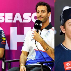 Liam Lawson or Daniel Ricciardo Can Race for Red Bull This Season as Sergio Perez Is Walking on Eggshells