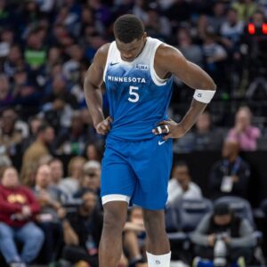 Dealing with a Left Middle Finger Injury, Anthony Edwards’ Availability vs Pistons Revealed