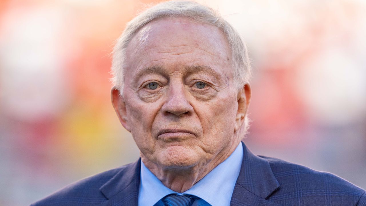 Dallas Cowboys owner Jerry Jones before the game against the San Francisco 49ers at Levi's Stadium.