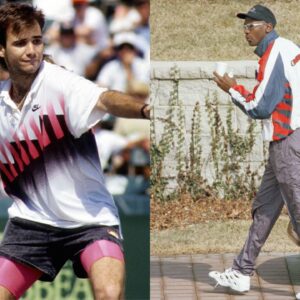 When Andre Agassi Was Paid Ultimate Tribute by Michael Jordan, Showcasing American Tennis Dominance in the 90s