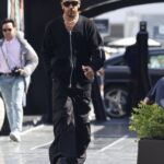 From $1,000 Cardigan to $1,800 Boots: How Lewis Hamilton Turned up the Heat With an All-Black Ensemble in Saudi Arabia