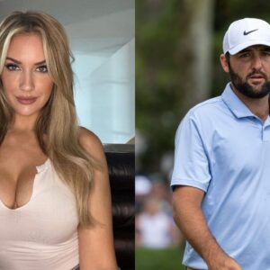 Paige Spiranac and Scottie Scheffler