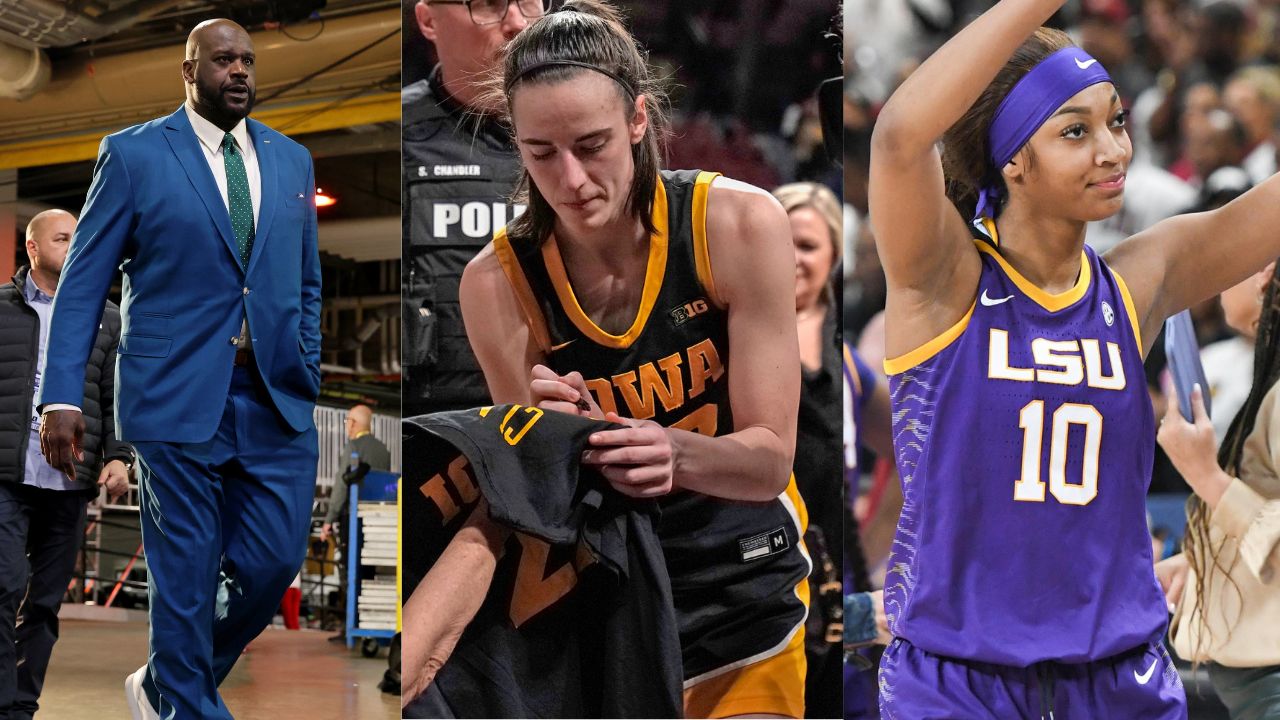 “Better Game, More Competitive”: Shaquille O’Neal Credits Angel Reese, Caitlin Clark for Watching Women’s NCAA Hoops Over Men’s