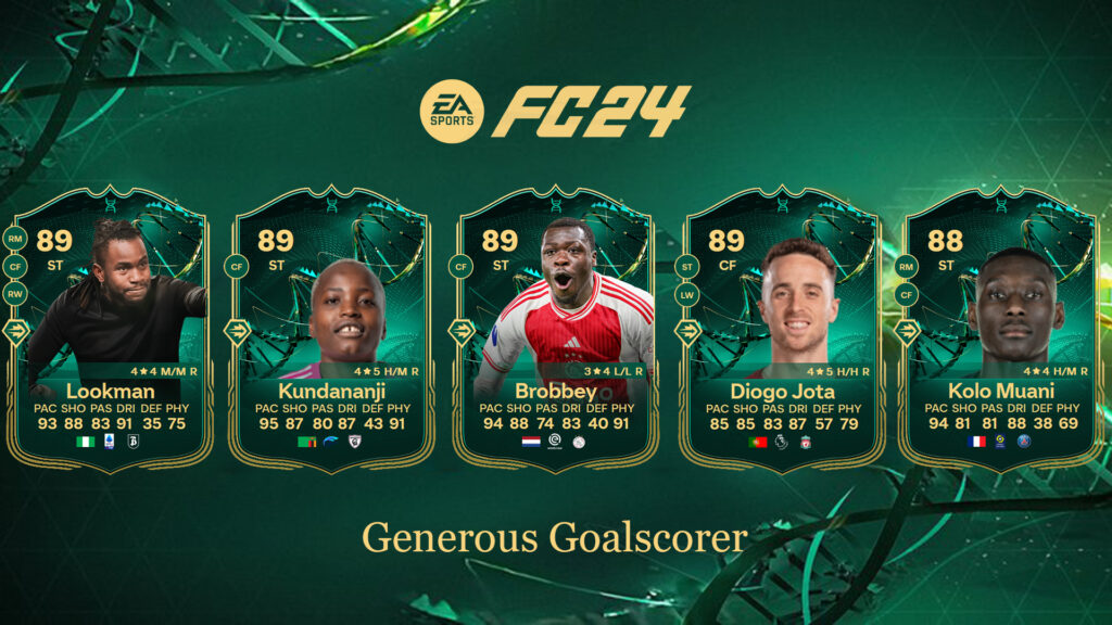 EA FC 24 Generous Goalscorer Evolution