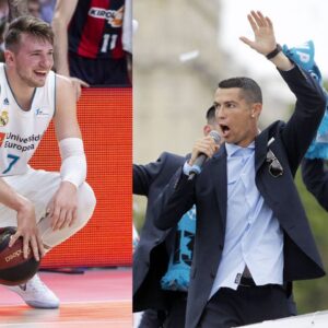 "Been Hollywood Since Day 1": Luka Doncic's 9 Year Old Photo With Cristiano Ronaldo Floors NBA Fans