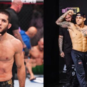 Islam Makhachev and Dustin Poirier Verbally Release Timeline for a Fight Day After UFC 299