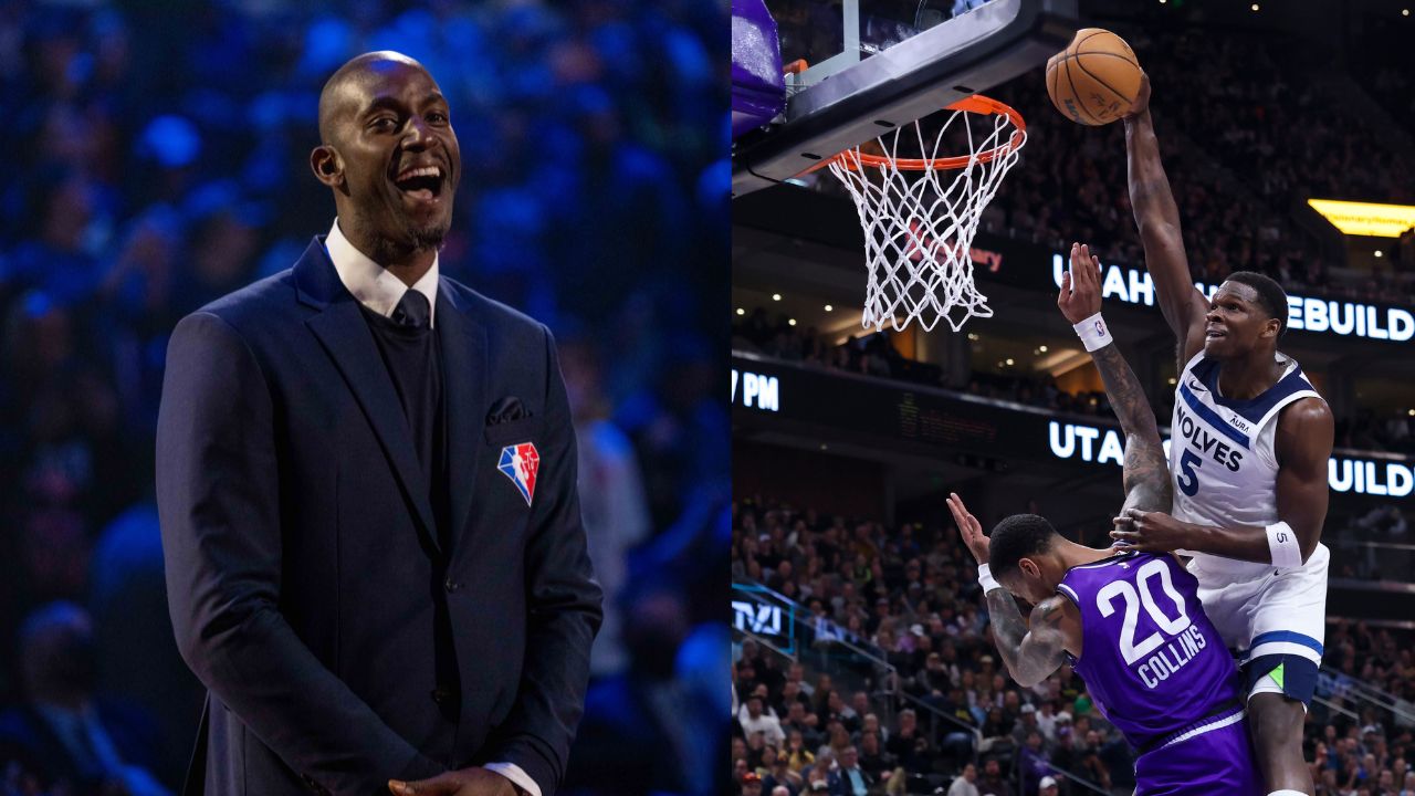Kevin Garnett Claims The NBA Would Be Dumb Not To Make Anthony Edwards The Face Of The League