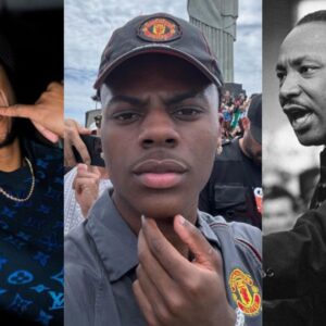 IShowSpeed chose Duke Dennis over Martin Luther King Jr., thereby sparking a controversy