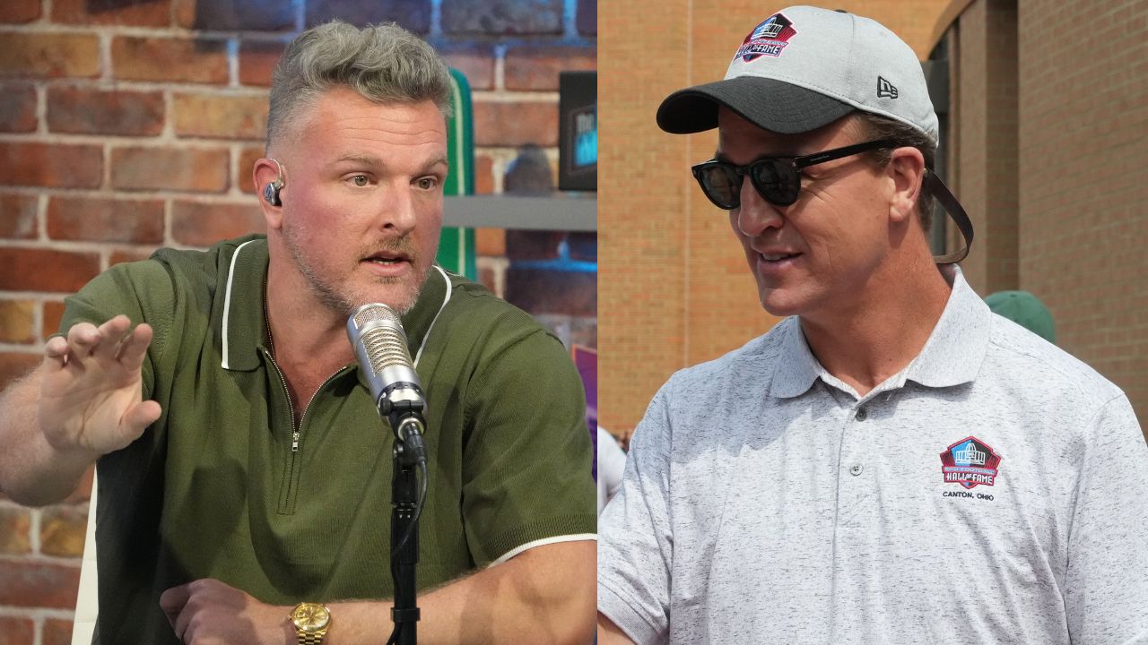 [WATCH] Pat McAfee Pops Out of a Coffin to Teach Peyton Manning the Perfect Punt