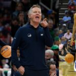 Gilbert Arenas Lambasts Steve Kerr For Leaving '$300 Million Making' Jaylen Brown Open During The Warriors' 52 Point Loss