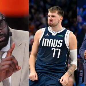 "Michael Jordan Numbers Didn't Go Down": Shaquille O'Neal And Charles Barkley Argue Over Luka Doncic Doing Too Much For The Mavericks