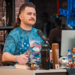 Pat McAfee's Wife Makes Co Host Boston Connor Sweat Profusely Over Tom Brady's Signed Helmet