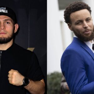 ‘Legendary’ Link Up Between Khabib Nurmagomedov and ‘Best NBA Player’ Stephen Curry Has Fans in Awe