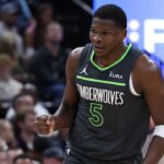 Anthony Edwards' Poster Dunk Triggers 'Face of the League' Talks at ESPN and Fox Sports