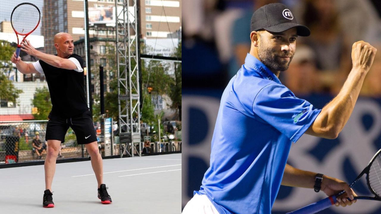 USTA Remembers Andre Agassi For Winning a Miracle Point Against Current Miami Open Director James Blake in 2005: WATCH