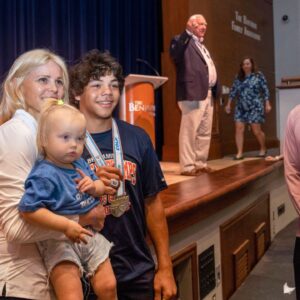 Elin Nordegren, Tiger Woods and Charlie Woods