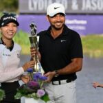 Lydia Ko and Jason Day