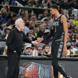 Spurs’ Gregg Popovich Ignores Victor Wembanyama Question, Delivers 3-Word NSFW Reaction to 114–101 Loss to Rockets
