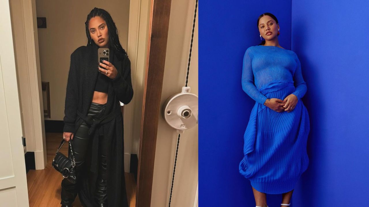 Ayesha Curry Dazzles in $3,828 Dolce & Gabbana Dress at the New York Premiere of Irish Wish