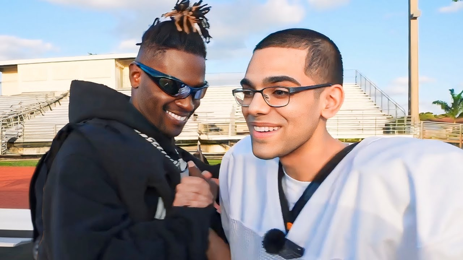 N3on and Antonio Brown