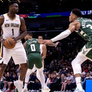 Zion Williamson ‘Upset’ Over Refs Taking Away Charge Call Against Giannis Antetokounmpo