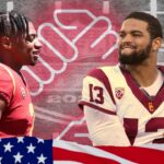 Caleb Williams, Brenden Rice Chemistry: Star Draft Prospects Exhibit Incredible Camaraderie During Press Meet