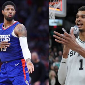"I am Gonna Give it to Wemby": Paul George Picks Victor Wembanyama Over Chet Holmgren For ROY