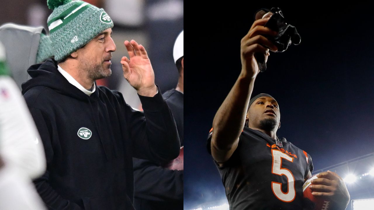 Recreating Aaron Rodgers Ceremony from Last Year, Breece Hall Teases a Bonfire for Tee Higgins: "Bout Time"